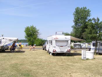 Campingpladsen i Magdeburg