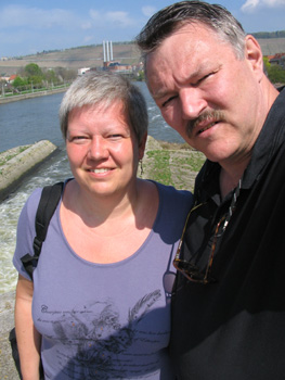 Susan og Bent i Würtzburg